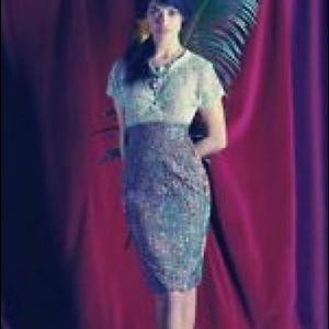 Byron Lars Lace Study Dress Sz 6